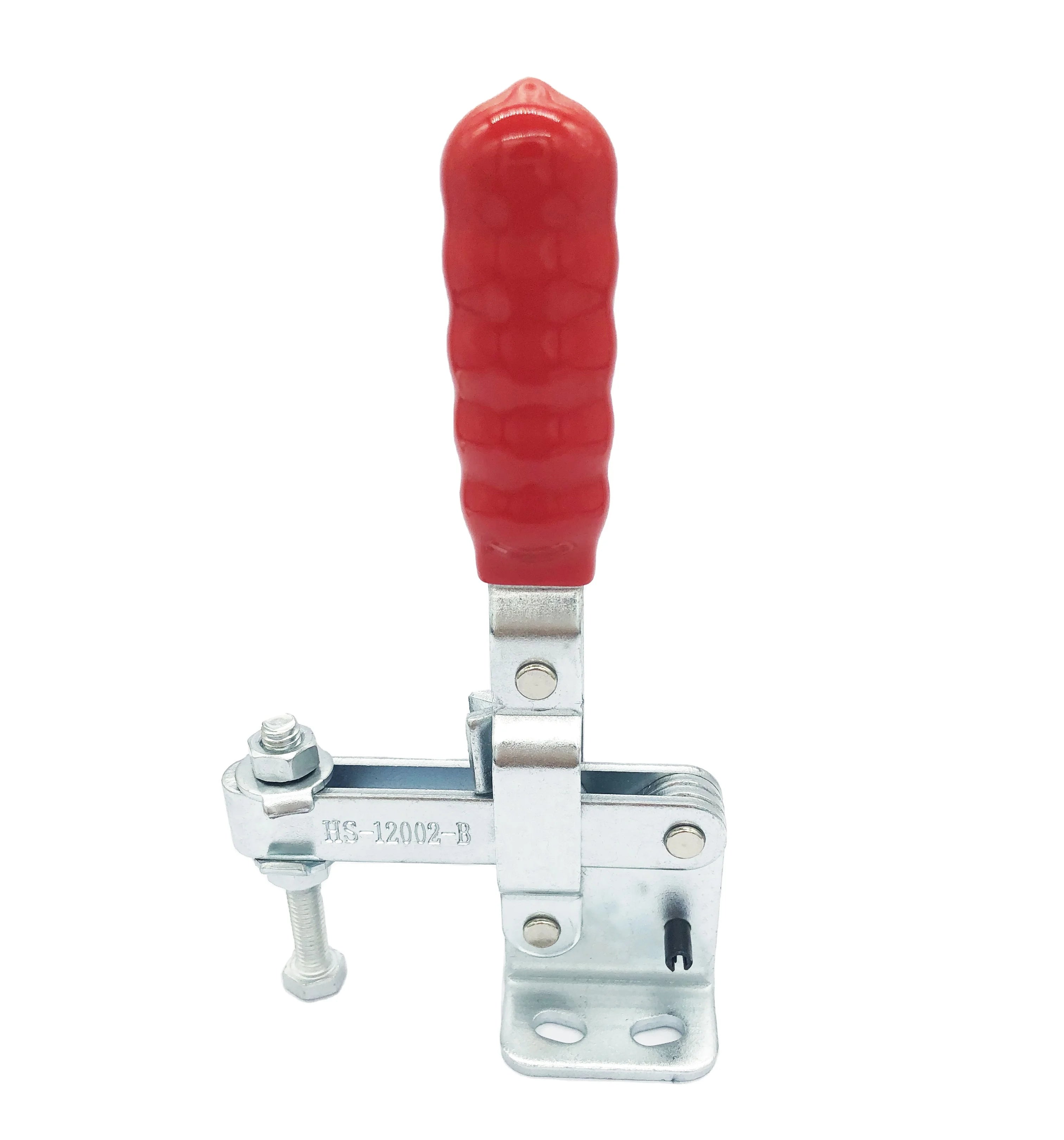 HS-12002-B China Clamp Factory  150kg/330LB  Manual Vertical Hold Down Toggle Clamp Price for Electronic Industry