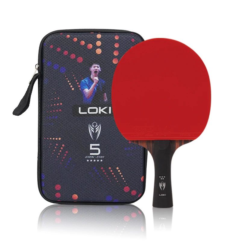 LOKI K5 Star Table Tennis Racket 2022 New Arrival Ping Pong Paddle ITTF Approved Pingpong Bat for Professional Training