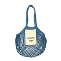 Reusable Cotton Mesh Bags Vegetable Fruit Packaging Market Pouch Shopping Net Tote Bag With Purse Cloth Bag