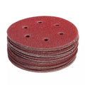 10pcs-set 50sets-ctn 150mm 6 Inch SANDING DISCS 6 Hole Sandpaper 240 Grit Orbital Sander Pads