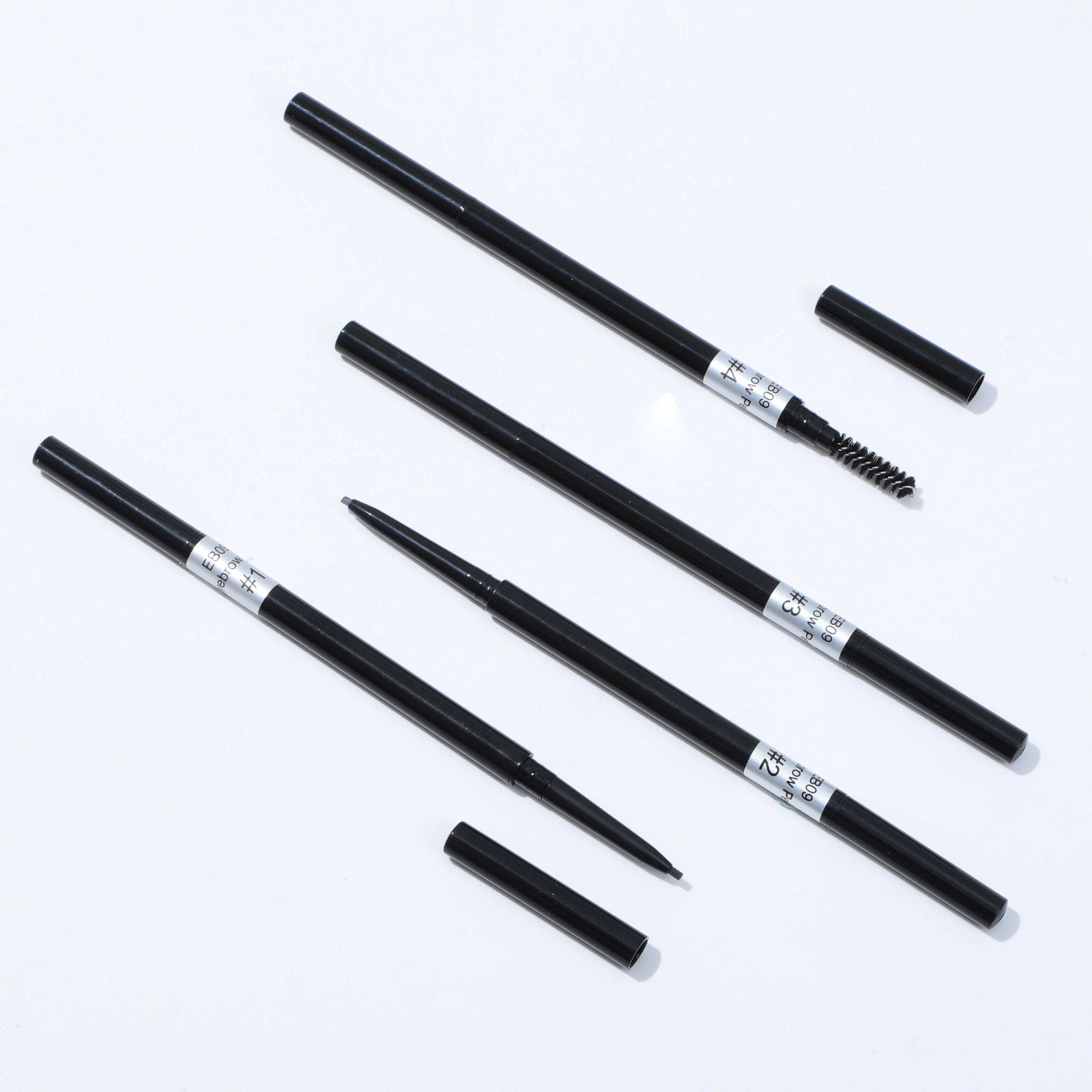 Custom Label Eyebrow Pencils Slim Waterproof Private Label Eyebrow Pencil Waterproof Thin Eye Brow Pencil