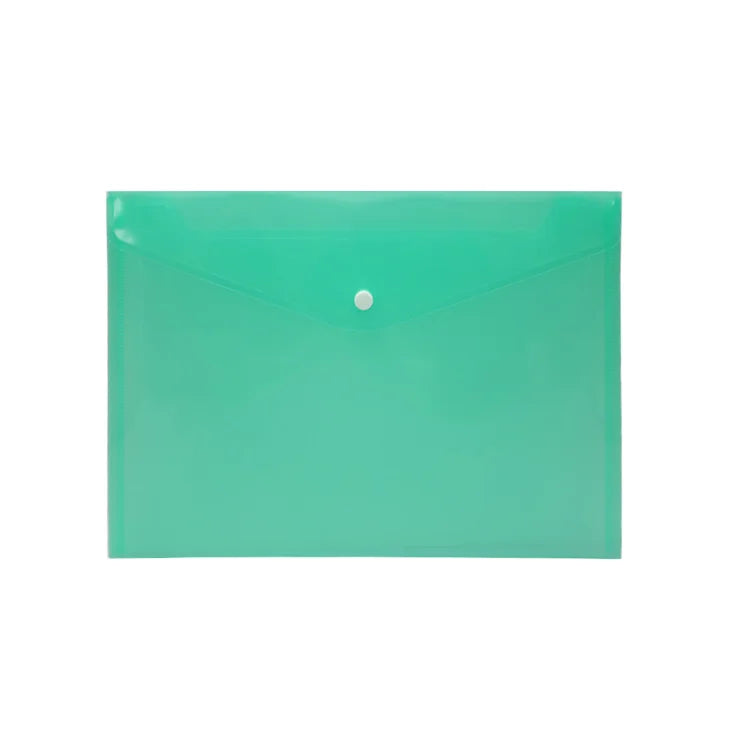 YHX Transparent A5 Size Plastic Folder PP Document Bag Can Be Customized Fireproof Material Fireproof Document Bag