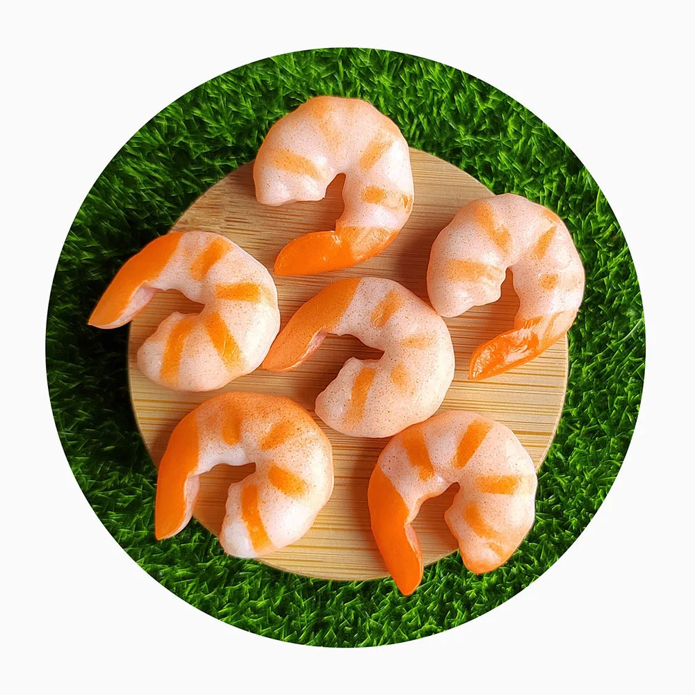 Simulation Shrimp Crab Pliers Food Model Restaurant Shooting Prop Photo Props PVC Food Model Home Decoration