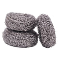 Factory Direct Supply Indoor Household Stainless Steel Wire Cleaning Brushes Kitchen Scourer Scrubber