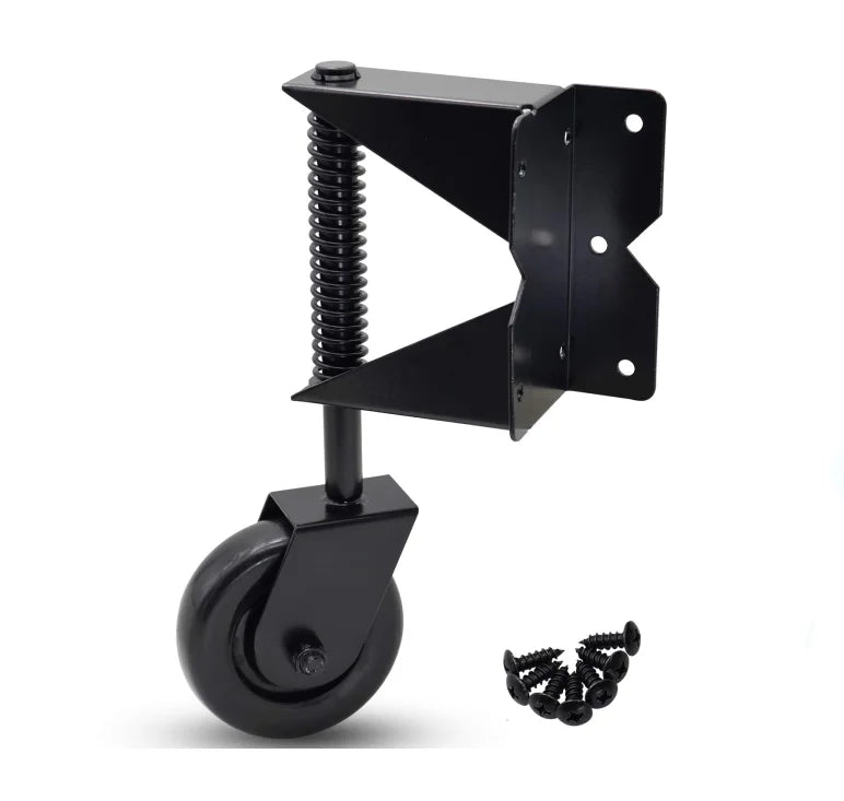 Heavy Duty Gate Helper Caster Wheels 4 Inch for Vinyl Swing Gates and Sliding Gate