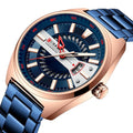 CURREN Logo 8403 Men Watch Stainless Steel Strap Luxury Quartz Wristwatches Male Creative Clock Luminous Business Watches Wrist