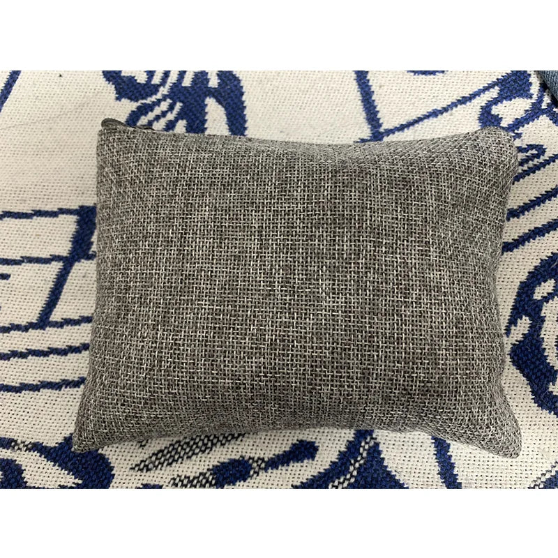 BMZ 2026 New Arrival Special Fabric Jewelry Pouch Flax Jewelry Pouch Leather Bracelet Packing Case Box Luxury Jewelry Bag