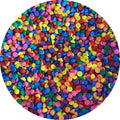 Resin Rainbow Chocolate Chips Morsels Super Realistic Candy Cabochons Flat Back Craft for Hair Bow Center Scrapbooking DIY