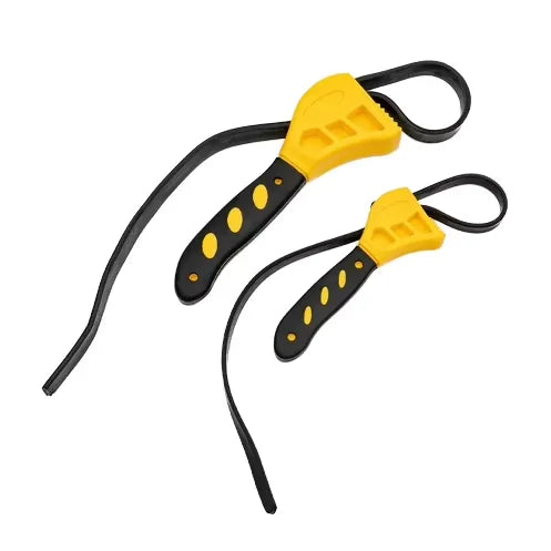 500mm Adjustable Rubber Strap Wrench for Plastic Automotive Oil Filter