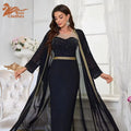 Fashion Dubai Victorian European Lace Pearls Gothic Wedding Gown Dress Open Abaya Party Dress