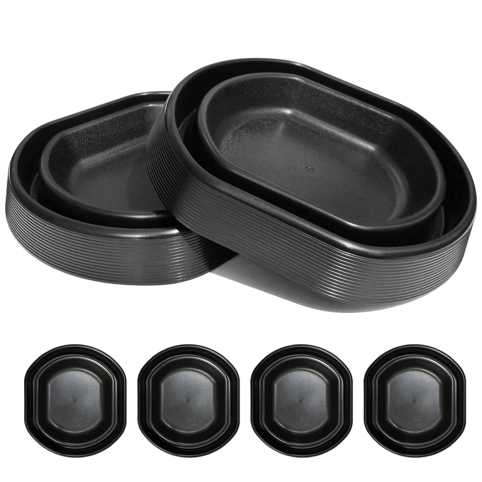 4pcs in ONE SET Bed Bug Interceptor Over-Coated BedBug Trap with Anti-Skid Pads EPA Certified Bed Bug Traps for Bed Legs