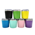 Wholesale 8oz Vacuum Insulated 18/8 Stainless Steel Toddler Cups Kids Tumbler with Straw