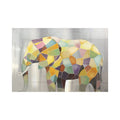 Home/Hotel Decoration Modern POP Art Elephant Picture Artwork Print on Aluminum Plate