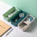 Plastic Storage Bins Container Box Desktop Storage Box Home Organizer