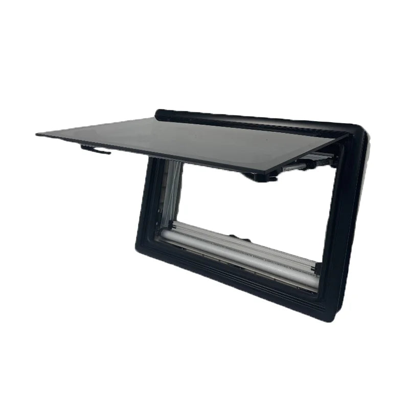 1000x500mm Factory Price Right Angle RV Window with Powder Coated Frame and Roller Blind