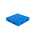 Economic 1200x1000x150mm Double Faced Plastic Euro Pallet Heavy Duty 4-Way Entry for Industrial Warehouse Storage