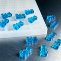 2ml BPA Free 100% Platinum Silicone Custom Jewel Square Candy Gummy Bear Molds Cake Tools