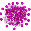 Factory Flat Back Neon Color Rhinestones Glass Bulk Crystal Wholesale Strass Beads for Dresses