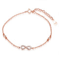 Fashion Jewelry Adjustable Chain Bracelet Charm Women Custom Bracelets 925 Sterling Silver