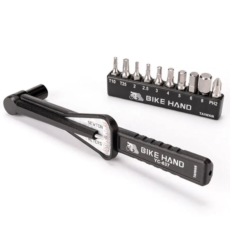 Bike Hand Wrench Bicycle Tools Kit Bike Repair Tools Wrench Essential Torque Wrench Kit With Bits