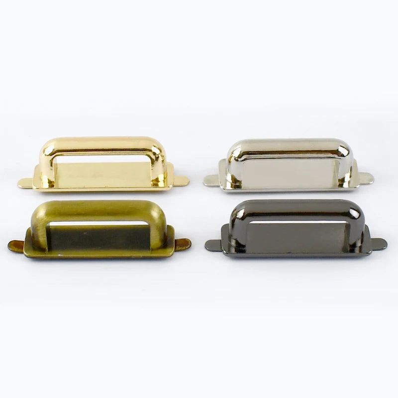 Meetee F1-17 25*9mm Handbag Hardware Accessories Decoration for Sewing Bag Side Clips Connector Hanger Bag Arch Bridge Buckle