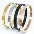 High Quality Unique Design Bible Cross Letters 316L Stainless Steel Bangle Bracelet for Women Men