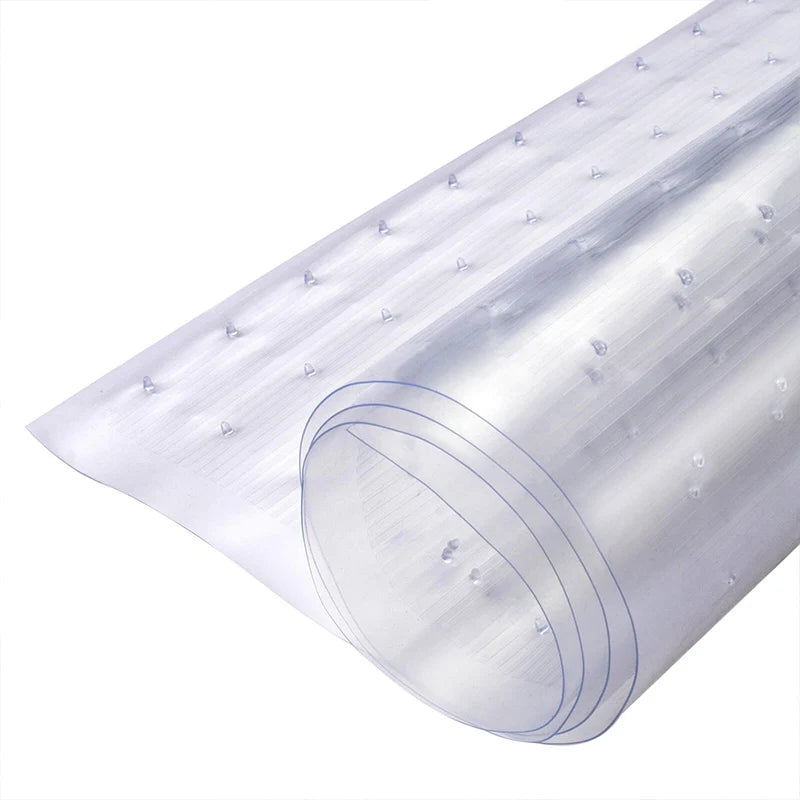 Clear Plastic Carpet Protector Vinyl Dining Room Plastic Runner Roll Carpet Protection Film