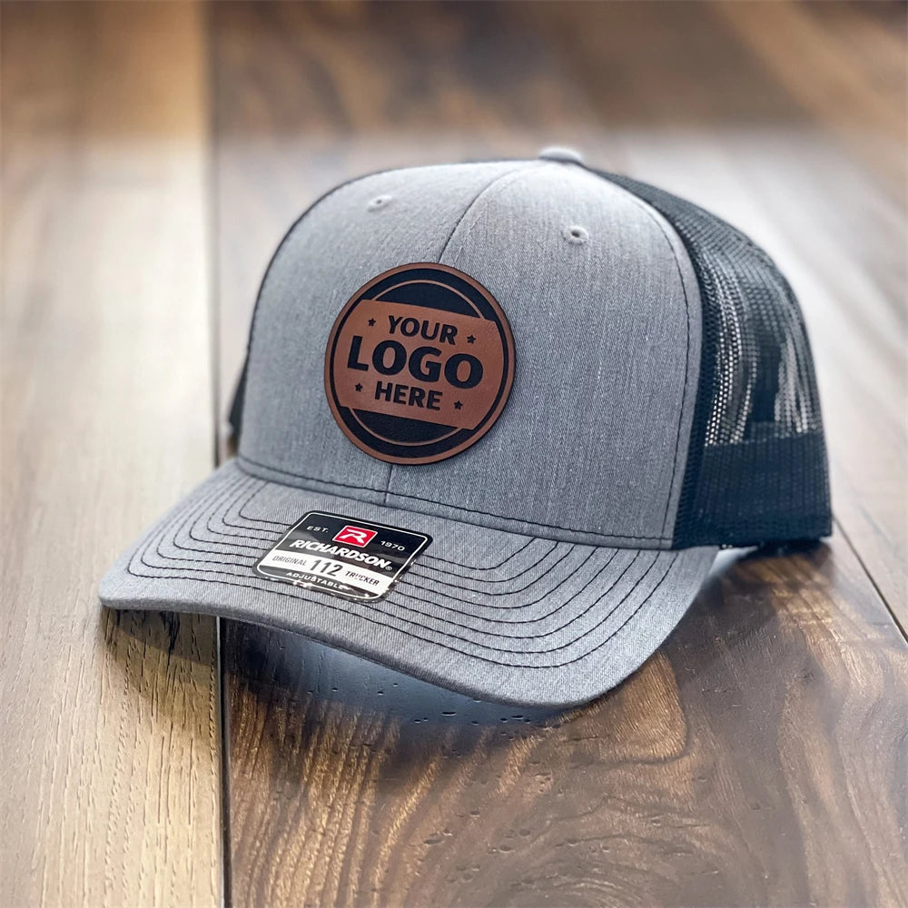 Custom Embroidery Logo Hiblan Baseball Dad Cap Mesh Blank Hat Trucker Hat Fashion Outdoor Richardson 112