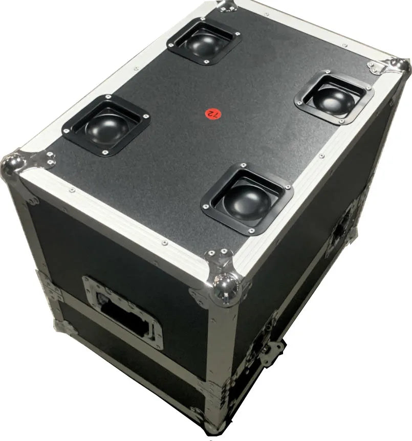 X-BASON Heavy Duty IP65 Square Flight Case (65x65x78cm) with OEM Customization for Storage & Transportation