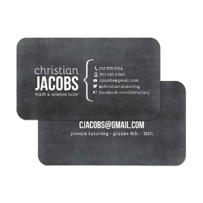 2024 Hot Sale Custom Heavyweight 400-lb Thick Business Cards Thank You Card Skating Bear Printing Kraft Paper Box Offset