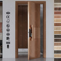 Foshan Yohome Wood Door Factory  Modern Villa Entrance Main Door Design Front Entry Doors for Home