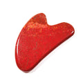HY Face care facial heart slimming massager jade mookaite jasper gua sha natural jade massager