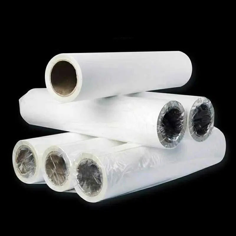 37cm DTF Film 36cm DTF Hot Peel Film Work With Ink 60cm Hot Peel Double Side Matte PET DTF Roll Film