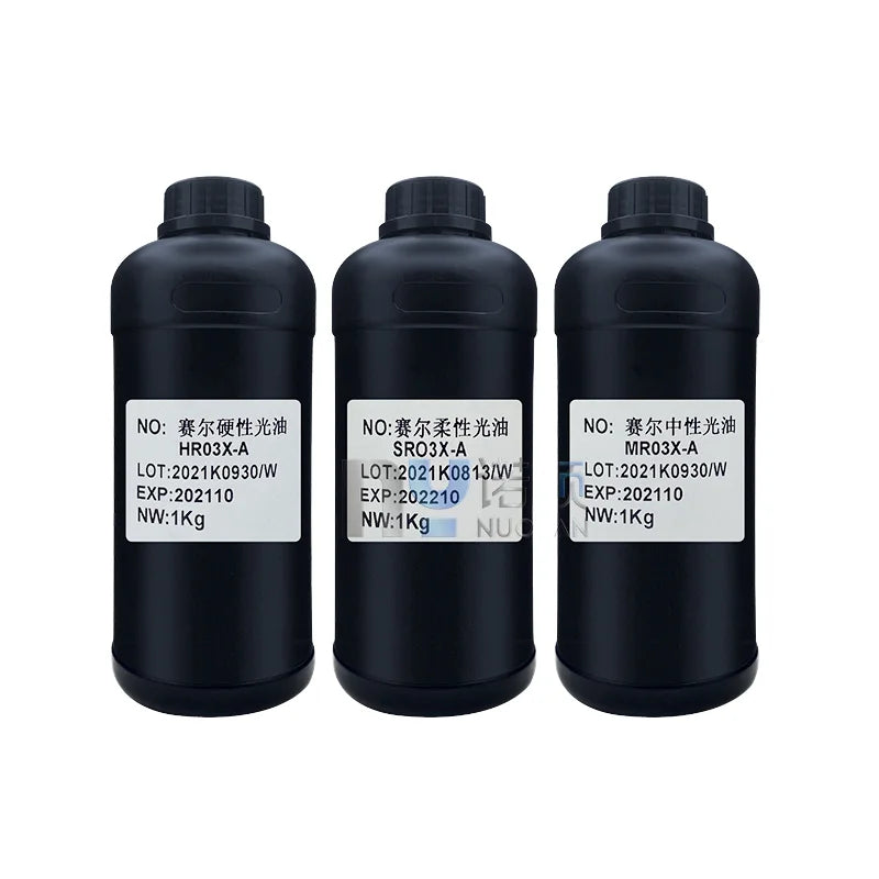 1L UV Curing Varnish Primer Ink Original Domestic Is Suitable for Ricoh GH2220/ XAAR 1201/G5I UV Curing Varnish Primer Ink