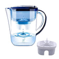 Vamia Portable Manual RV Household Kitchen Pitcher 3.5L Alkaline Water Filter Purifier with Activated Carbon Filter