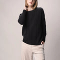 100% Pure Cashmere Knit Sweaters Women Custom Fall Winter Pullover Alpaca Wool Cashmere Knit Sweaters 2026
