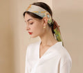GLS085 Wholesale Custom Printed Silk Designer Silk Scarves Digital Printed Printing Women Silk Twill Scarf