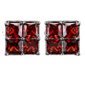 High-grade Copper Zircon Cufflinks for Men's Wedding Engagement Gift-French Shirt Style Light Luxury Exquisite Decorative Nail