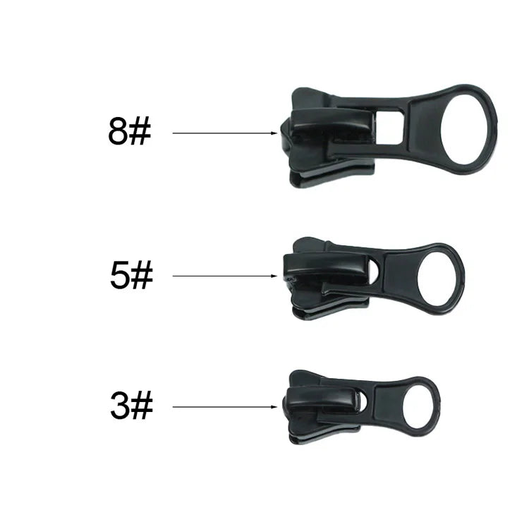 Wholesale Manufacturers Butterfly Head Clothing Zipper Pull Lock Head Zipper Slider and Puller