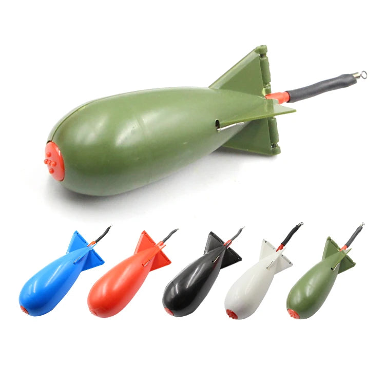 Fishing Tackle Feeders Pellet Rocket Spod Bomb Innovative Bait Rocket for Enhanced Fishing Experience
