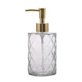 Modern Bathroom 300ml Glass Pump Dispenser High Quality Liquid Cleaning Tools Hand Wash Squeeze Soap Bottles 2pcs Set CN;GUA