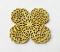Clover Stamping Filigree 43mm Brass Findings Decorative Crafts for Fashion Design