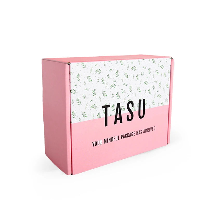 Free Sample Custom Design Cute Corrugated Paper Folder Box with Recycled Materials and Matt Lamination