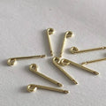 GE038 14K Gold Filled Jewelry Gold Ear Pin