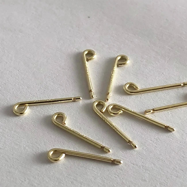 GE038 14K Gold Filled Jewelry Gold Ear Pin