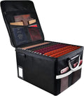 Custom Water-Resistant and Fireproof Document File Organizer Box with Lock for Home Office