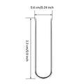 20Pcs/pack U-Pin Stainless Steel Sewing Pins Fine Satin Dressmaker Pins for Jewelry Displays Quilt Applique Needles Sewing Too