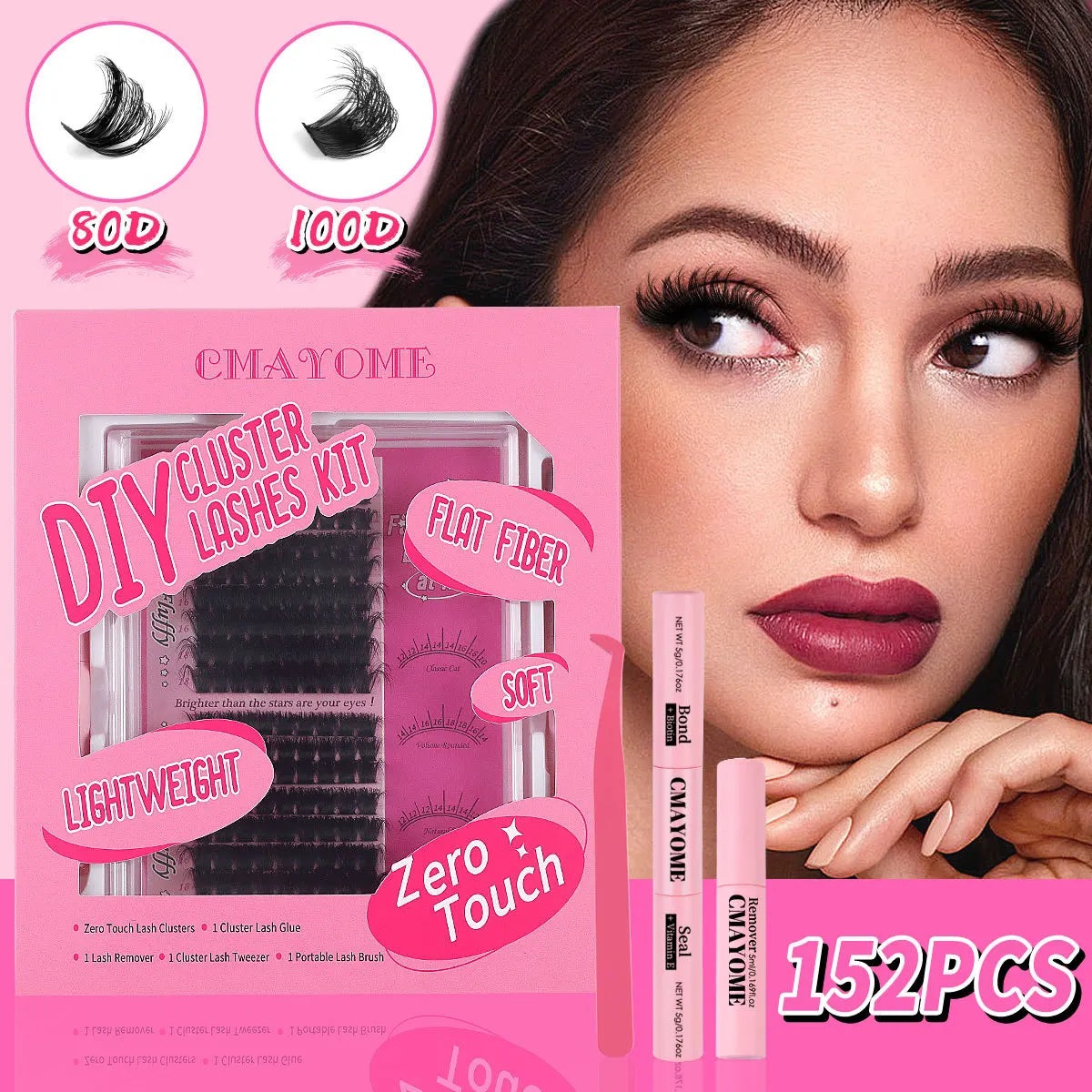 Segment Eyelashes Segment Lashes Diy Eyelash Extensions Kit Diy Eyelashes and Diy Lashes Set246