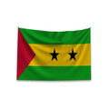 Promotional Product Banderas De Paise Double Side Printed 100%Polyester Outdoor Decoration Custom the Sao Tome and Principe Flag