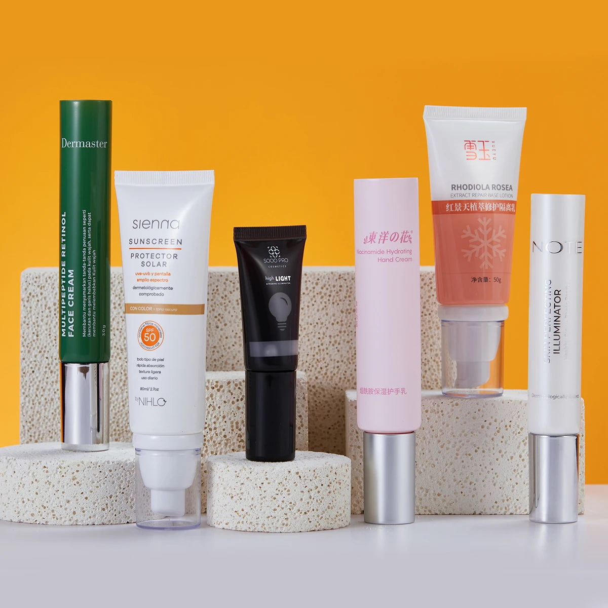Manufacturer Factory Customized Empty Plastic Hose Packaging 30ml 100g Cosmetic Plastic Pump Tube Cosmetic Tube Packaging